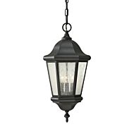 Three Light Outdoor Pendant