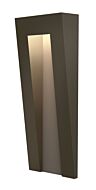 Taper Deck Sconce LED Landscape Light in Bronze