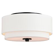 Two Light Flush Mount