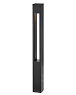 Atlantis Bollard Light 1-Light Bollard in Satin Black