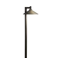 Cbr LED Integrated 3-Light LED Path Light in Centennial Brass