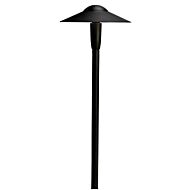 Kichler Landscape 22 Inch 8 Light 3000K LED Dome Path in Textured Black