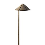 Cbr LED Integrated 3-Light LED Path Light in Centennial Brass