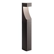 1-Light Bollard in Textured Architectural Bronze