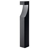 1-Light Bollard in Textured Black