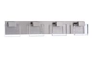 Craftmade Alamere 4-Light Wall Mount in Brushed Polished Nickel