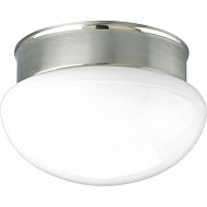 Fitter 2-Light Flush Mount in Brushed Nickel