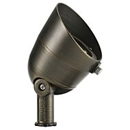 Kichler Landscape LED 200 Lumen 2700k Spot Light in Centennial Brass