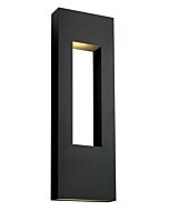 Hinkley Atlantis 3-Light Outdoor Light In Satin Black