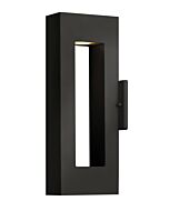 Hinkley Atlantis 2-Light Outdoor Light In Satin Black