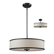 Z-Lite Cameo 3-Light Pendant Light In Factory Bronze