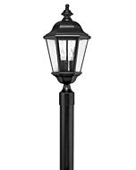 Hinkley Edgewater 3-Light Outdoor Light In Black