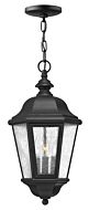 Hinkley Edgewater 3-Light Outdoor Light In Black