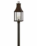 Hinkley Beacon Hill 3-Light Outdoor Light In Blackened Copper