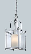 Z-Lite Fairview 3-Light Pendant Light In Chrome