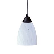 Classico 1-Light Mini Pendant in Dark Rust