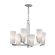 Hudson Valley Upton 6 Light Chandelier in Polished Chrome