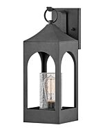 Hinkley Amina 1-Light Outdoor Light In Distressed Zinc