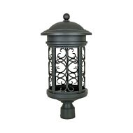 Ellington 1-Light Post Lantern in Oil Rubbed Bronze