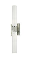 Hudson Valley Fulton 2 Light 5 Inch Bathroom Vanity Light in Satin Nickel