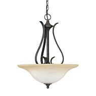 Prestige 3-Light Pendant in Sable Bronze