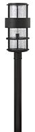 Hinkley Saturn 1-Light Outdoor Light In Satin Black