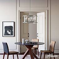 Hunter Astwood 6-Light Chandelier in Brushed Nickel