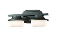 Z-Lite Optum 2-Light Bathroom Vanity Light In Bronze