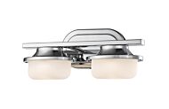 Z-Lite Optum 2-Light Bathroom Vanity Light In Chrome