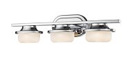 Z-Lite Optum 3-Light Bathroom Vanity Light In Chrome