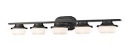 Z-Lite Optum 5-Light Bathroom Vanity Light In Bronze