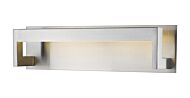 Z-Lite Linc 1-Light Bathroom Vanity Light In Brushed Nickel