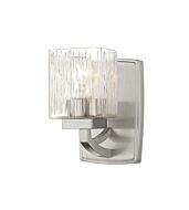 Z Lite Zaid 1 Light Wall Sconce In Brushed Nickel