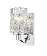 Z-Lite Aubrey 1-Light Wall Sconce In Chrome