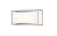 Z-Lite Baden 1-Light Bathroom Vanity Light In Brushed Nickel