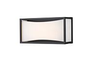 Z-Lite Baden 1-Light Bathroom Vanity Light In Matte Black