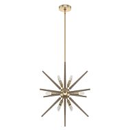 Jupiter Star 12-Light 12 Light Pendant in Alturas Gold