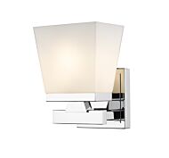 Z-Lite Astor 1-Light Wall Sconce In Chrome