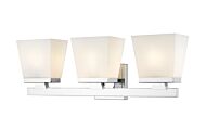 Z-Lite Astor 3-Light Bathroom Vanity Light In Chrome