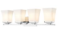 Z-Lite Darcy 4-Light Bathroom Vanity Light In Chrome