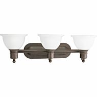 Madison 3-Light Bathroom Vanity Light Bracket in Antique Bronze