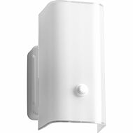 Channel Bathroom Vanity Light 1-Light Bath Bracket in White