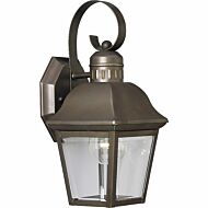 Andover 1-Light Wall Lantern in Antique Bronze