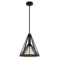 Rafner 1-Light Pendant in Natural Black Iron