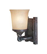 Austin 1-Light Wall Sconce in Weathered Saddle