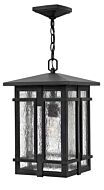 Hinkley Tucker 1-Light Outdoor Light In Museum Black