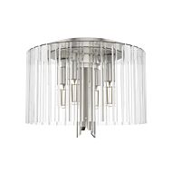 Gatz 4-Light Flush Mount in Brushed Nickel