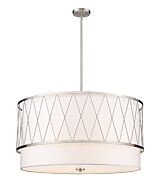 Z-Lite Dalton 5-Light Pendant Light In Brushed Nickel