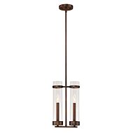 Millennium Lighting Milan 2 Light Mini Pendant in Rubbed Bronze