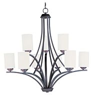 Maxim Lighting Deven 9 Light Chandelier   Oil Rubbed Bronze